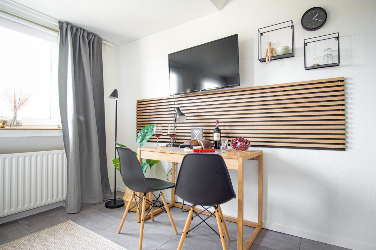 Homefy Studio Sky - Free Parking - Elevator - Desk - Netflix Essen Exteriör bild